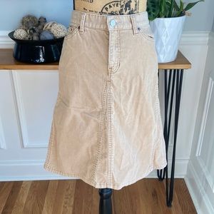 Gap Corduroy Skirt